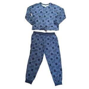 Harry Potter 2 pc Pajamas Blue All-Over Print Wizarding World XL